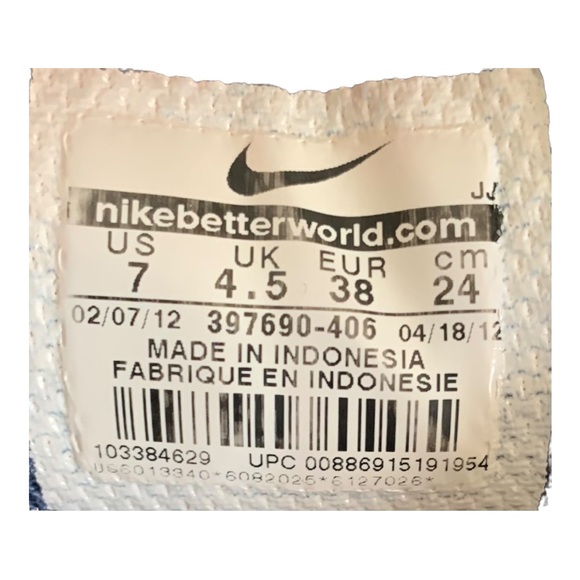 Nike air boy’s sneakers size 7 - Picture 8 of 8